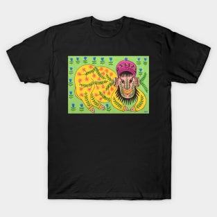 this beast is making magic 1983 - Maria Primachenko T-Shirt